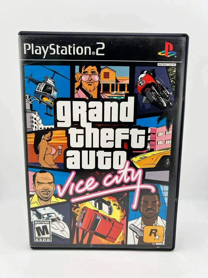GRAND THEFT AUTO GTA VICE CITY PLAYSTATION 2 PS2