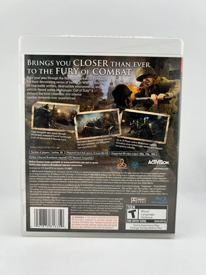 Call Of Duty 3 PLAYSTATION 3 PS3