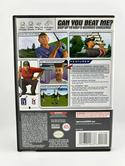 Tiger Woods PGA Tour 2004 Nintendo Gamecube NGC