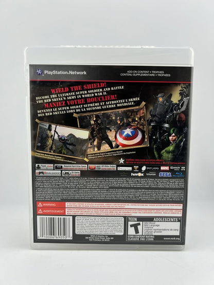 Captain America Super Soldier PLAYSTATION 3 PS3