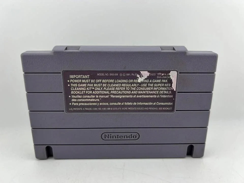 NEWMAN HAAS INDYCAR FEATURING NIGEL MANSELL SUPER NINTENDO SNES