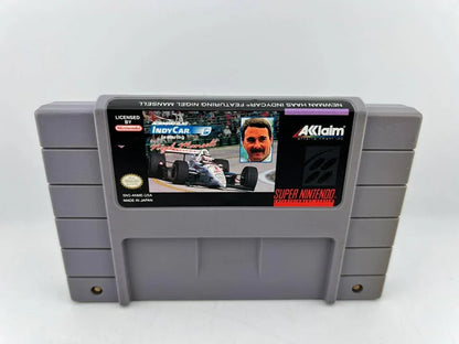 NEWMAN HAAS INDYCAR FEATURING NIGEL MANSELL SUPER NINTENDO SNES
