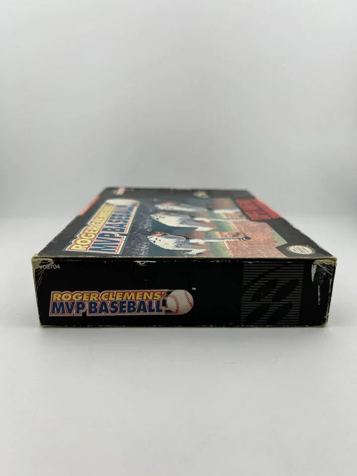 ROGER CLEMENS MVP BASEBALL SUPER NINTENDO SNES