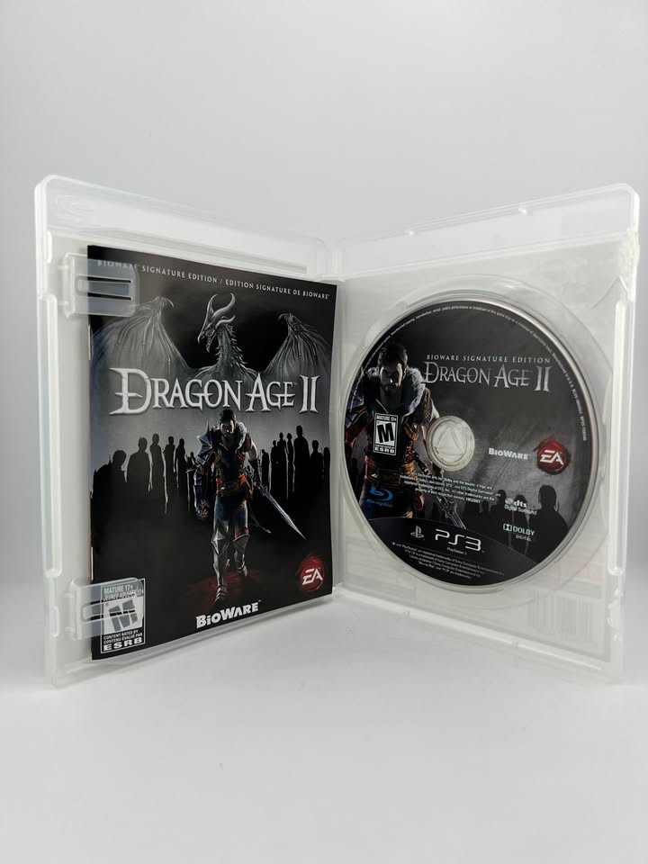 Dragon Age II 2 BioWare Signature Edition PLAYSTATION 3 PS3