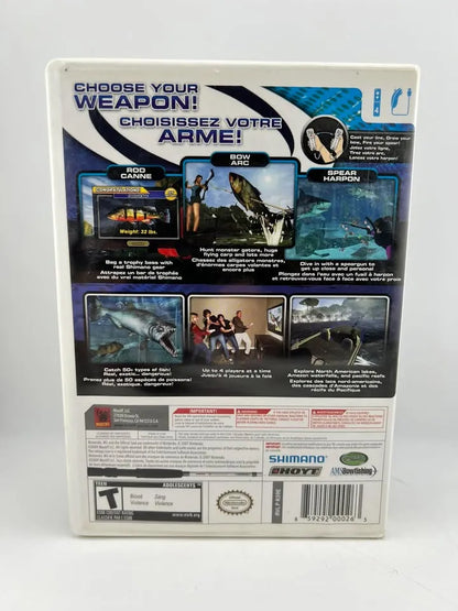 SHIMANO XTREME FISHING NINTENDO WII