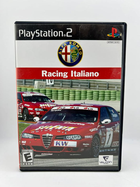ALFA ROMEO RACING ITALIANO (PLAYSTATION 2 PS2)
