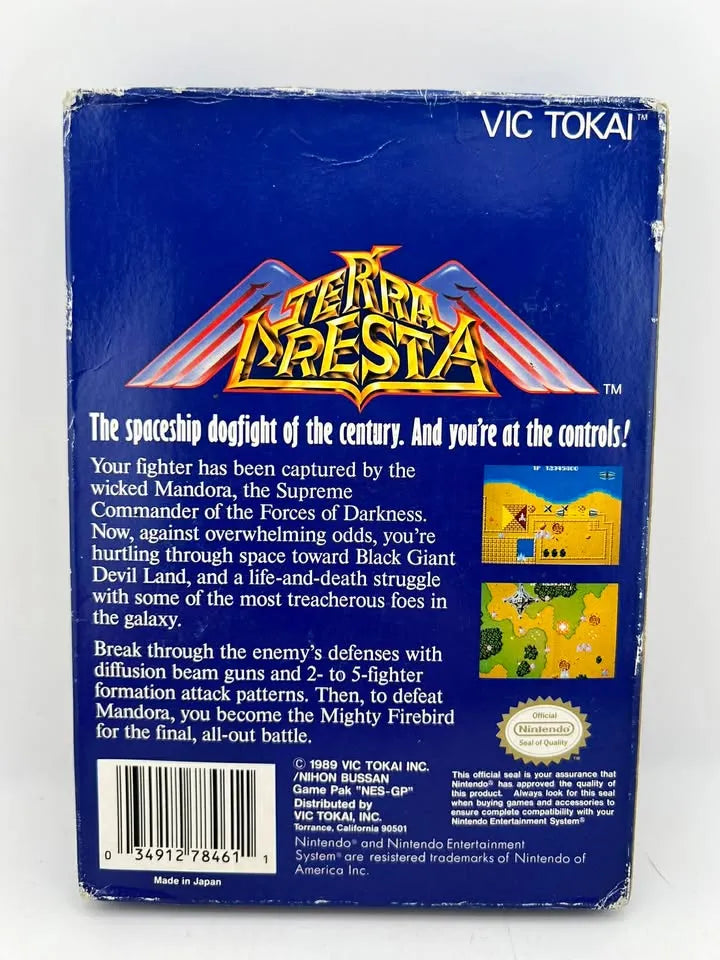 Terra Cresta En Boite NINTENDO NES