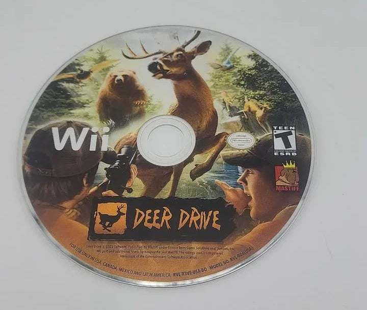 Deer Drive Nintendo Wii