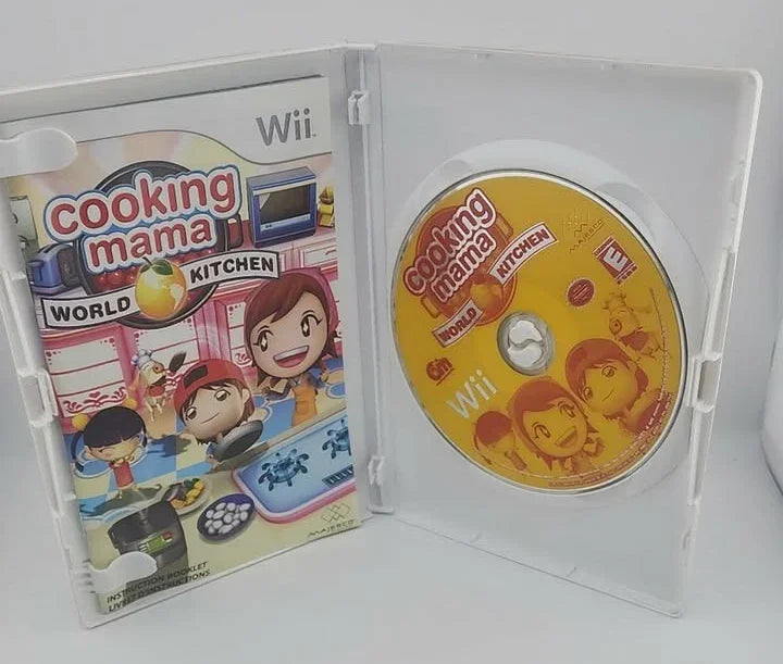 Cooking Mama World Kitchen Nintendo Wii