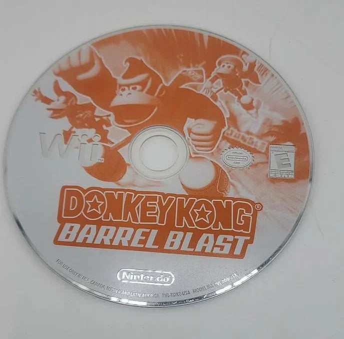 Donkey Kong Barrel Blast Nintendo Wii