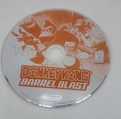 Donkey Kong Barrel Blast Nintendo Wii