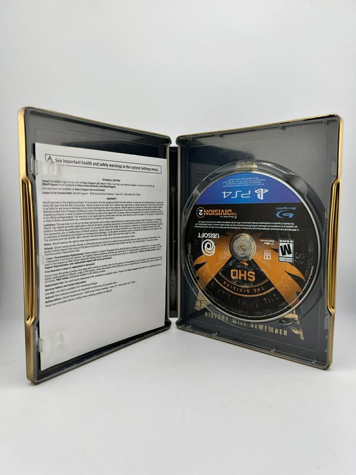 Tom Clancy's The Division 2 Édition Ultime Steelbook Playstation 4 PS4