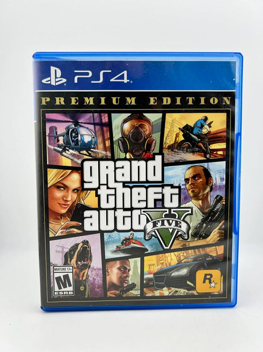 Grand Theft Auto V 5 Premium Edition Playstation 4 PS4