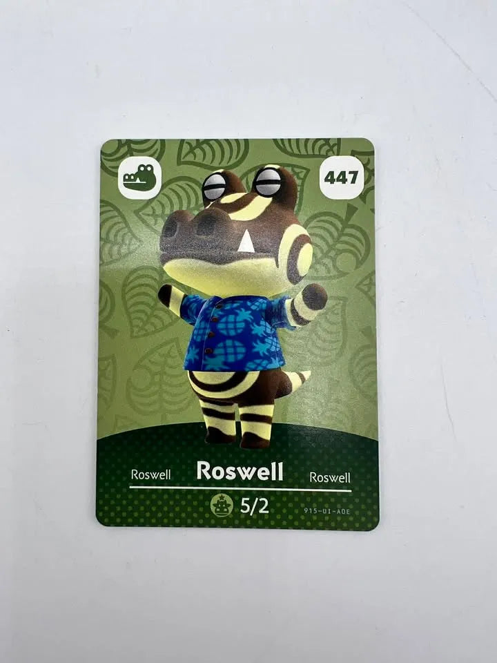 Roswell #447 Animal Crossing Series 5 Amiibo Cards