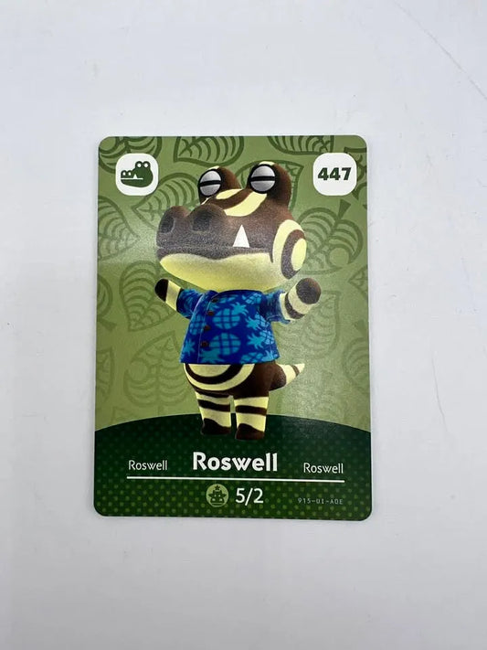 Roswell #447 Animal Crossing Series 5 Amiibo Cards