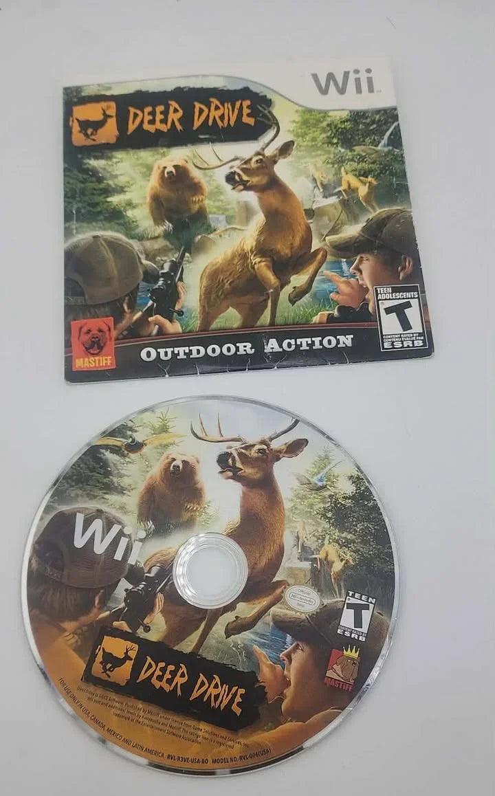 Deer Drive Nintendo Wii