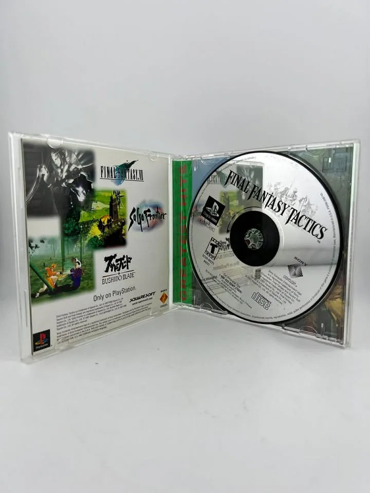 Final Fantasy Tactics Greatest Hits Playstation PS1