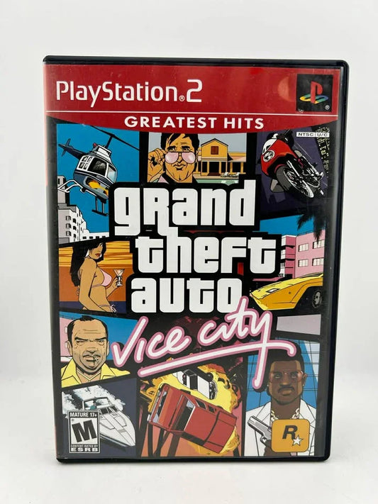 GRAND THEFT AUTO GTA VICE CITY GREATEST HITS PLAYSTATION 2 PS2