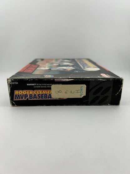 ROGER CLEMENS MVP BASEBALL SUPER NINTENDO SNES