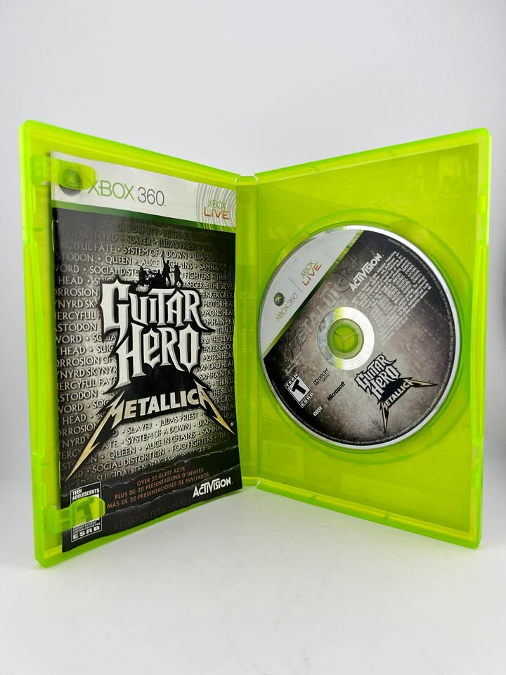 Guitar Hero Metallica XBOX 360 X360
