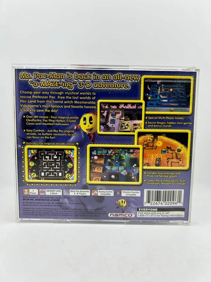 Ms. Pac-Man Maze Madness Playstation PS1