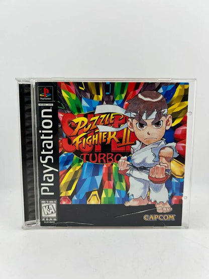 Super puzzle Fighter II 2 Turbo Playstation PS1
