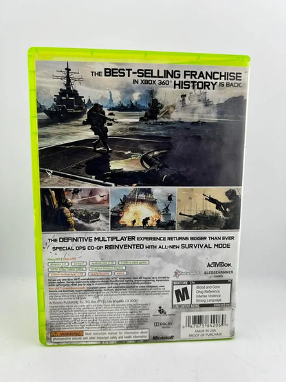Call Of Duty Modern Warfare 3 Xbox 360 X360