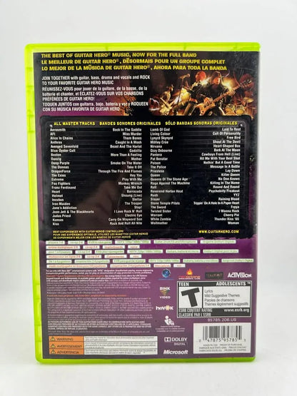 Guitar Hero Smash Hits Xbox 360 X360