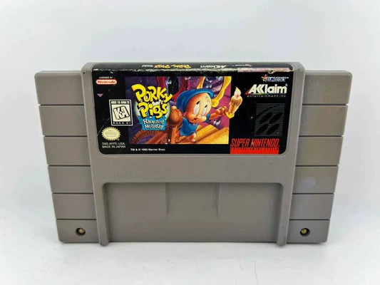 Porky Pig's Haunted Holiday Super Nintendo Snes