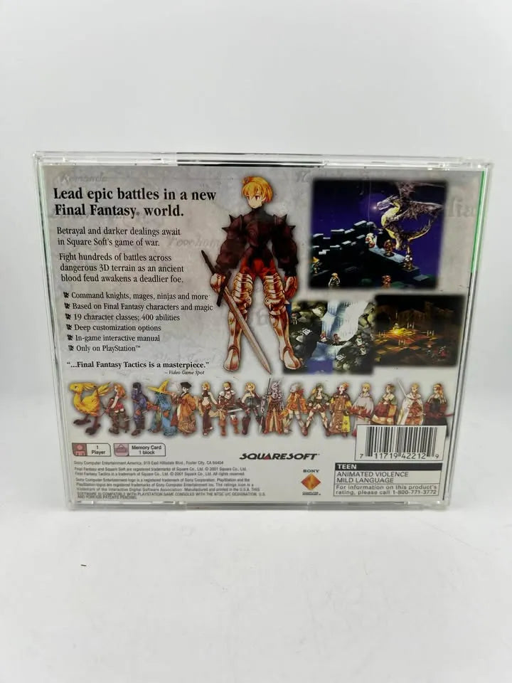 Final Fantasy Tactics Greatest Hits Playstation PS1