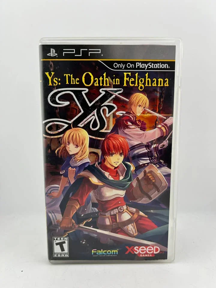 Ys:The Oath In Felghana Playstation Portable Psp