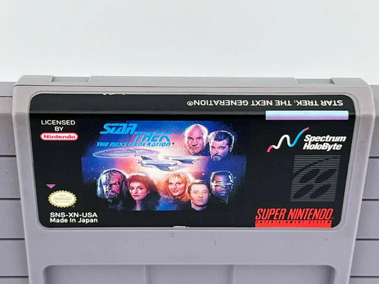 STAR TREK THE NEXT GENERATION SUPER NINTENDO SNES