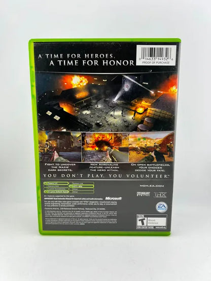 MEDAL OF HONOR EUROPEAN ASSAULT (XBOX)
