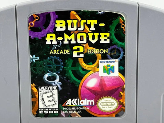 Bust A Move 2 Arcade Edition Nintendo 64 N64