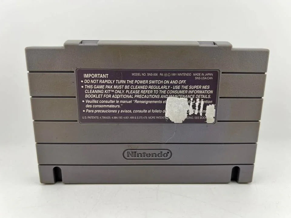 ROGER CLEMENS MVP BASEBALL SUPER NINTENDO SNES