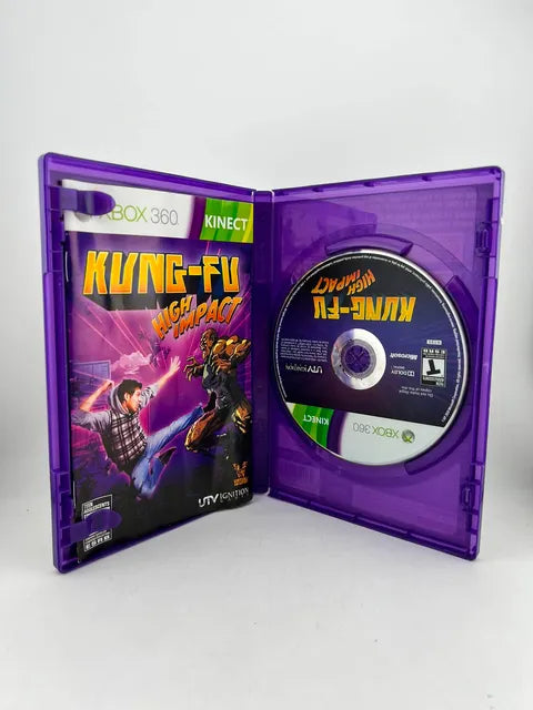 Kinect Kung-Fu High Impact Xbox 360 X360