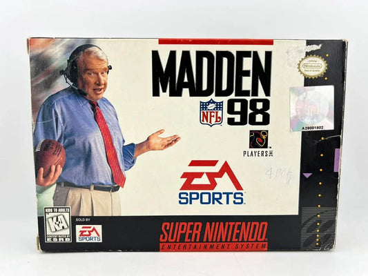 MADDEN NFL 98 EN BOITE SUPER NINTENDO SNES