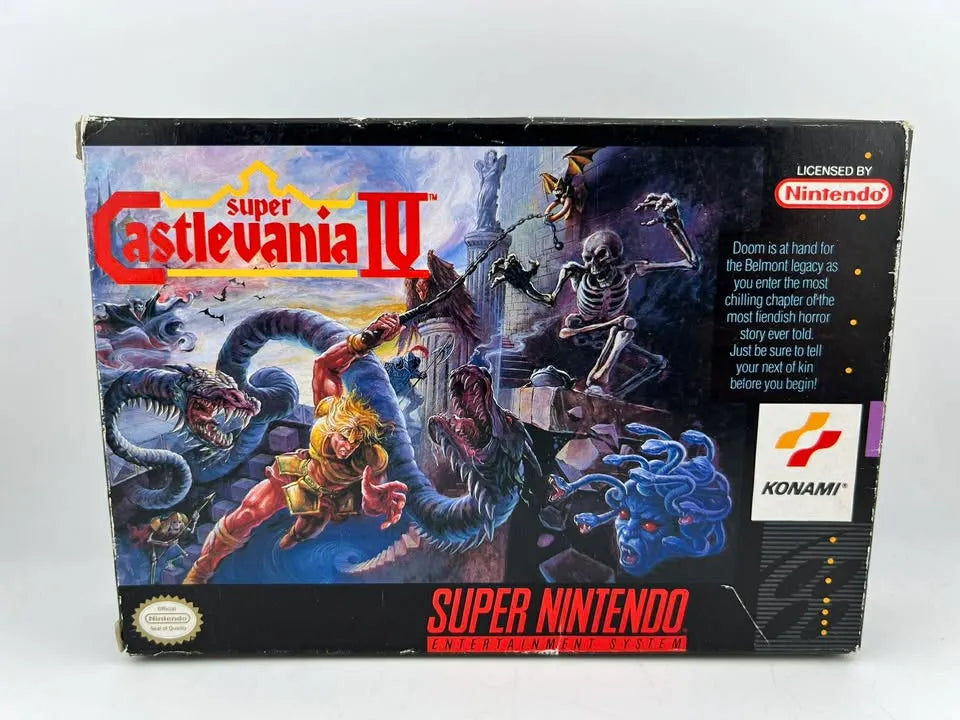 SUPER CASTLEVANIA IV 4 EN BOITE SUPER NINTENDO SNES