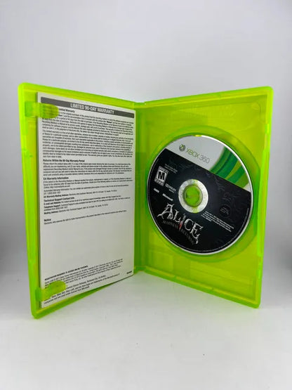 Alice: Madness Returns Xbox 360 X360