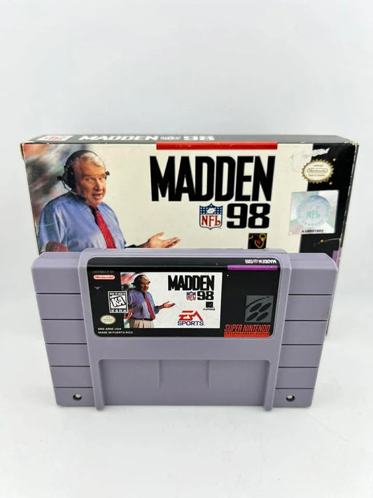 MADDEN NFL 98 EN BOITE SUPER NINTENDO SNES