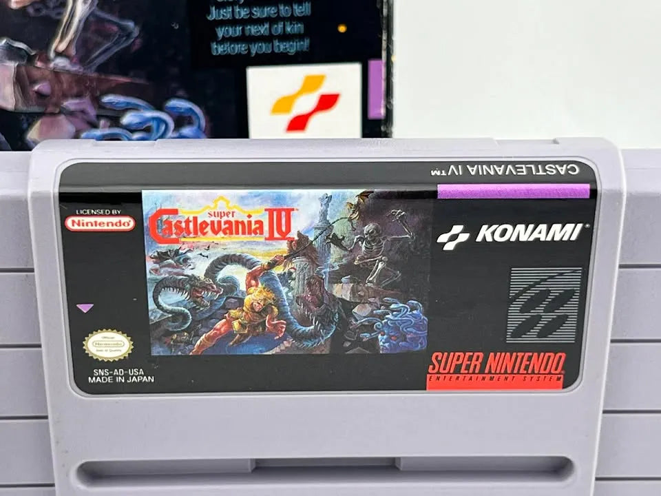SUPER CASTLEVANIA IV 4 EN BOITE SUPER NINTENDO SNES