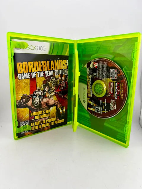 Borderlands Game Of The Year Edition Xbox 360 X360