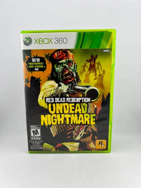 Red Dead Redemption Undead Nighmare Xbox 360 X360
