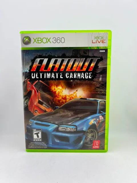 Flatout Ultimate Carnage Xbox 360 X360