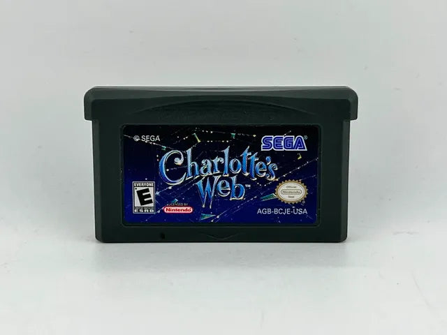 Charlotte's Web Game Boy Advance GBA