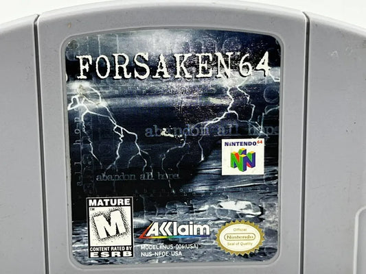 FORSAKEN 64 NINTENDO 64 N64