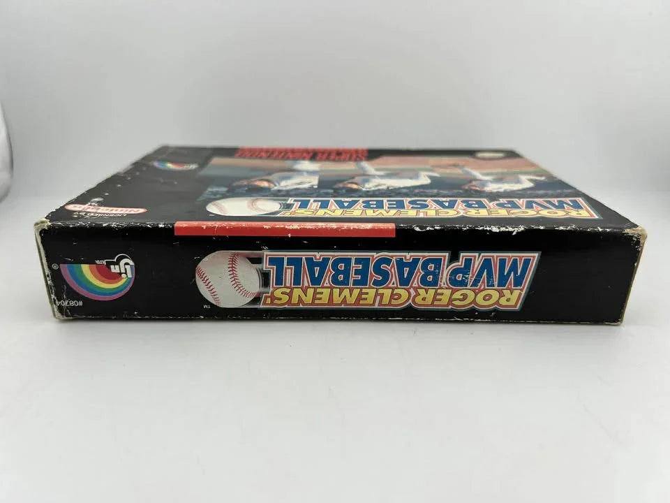 ROGER CLEMENS MVP BASEBALL SUPER NINTENDO SNES