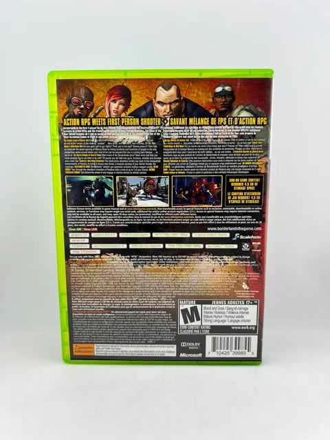 Borderlands Game Of The Year Edition Xbox 360 X360