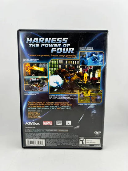 FANTASTIC FOUR 4 PLAYSTATION 2 PS2