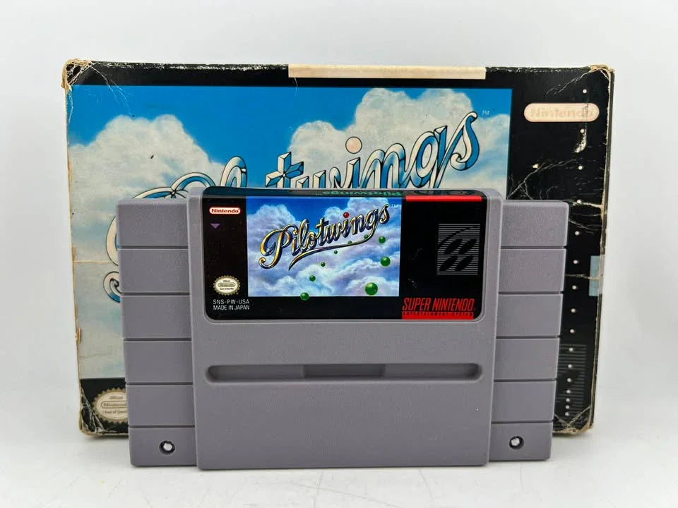 Pilotwings Super Nintendo Snes